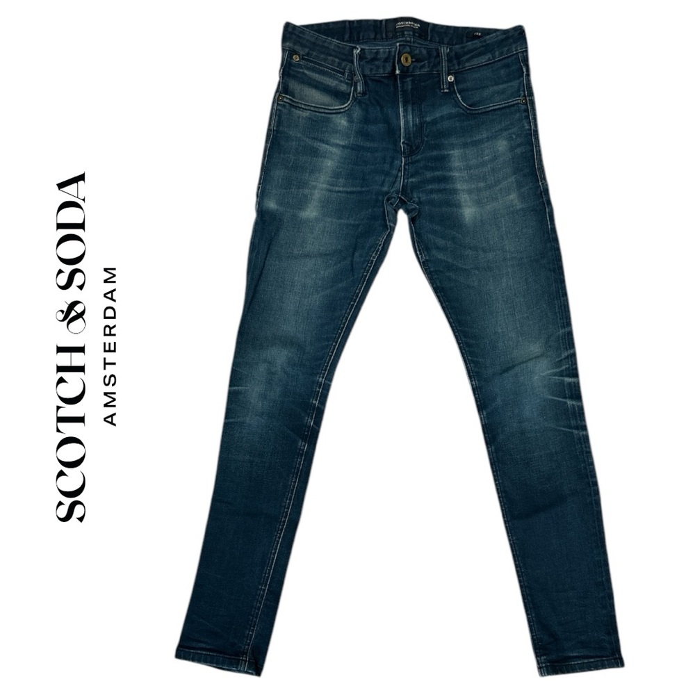 Scotch & Soda Men’s TYE True Blue Jeans - Size 29/32